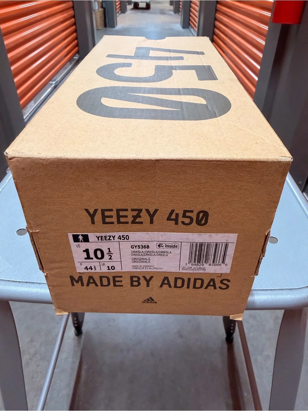Adidas Yeezy 450 Men’s Running Shoe - Black